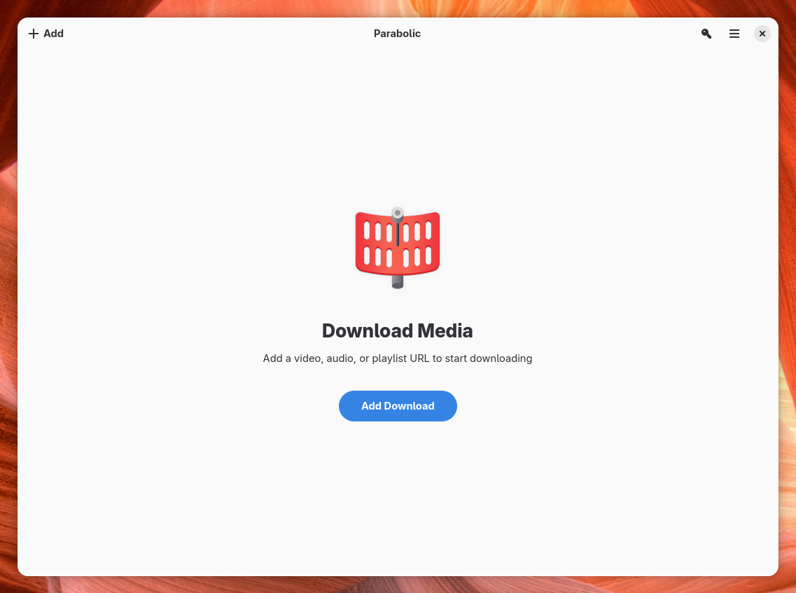 Parabolic Interface Preview
