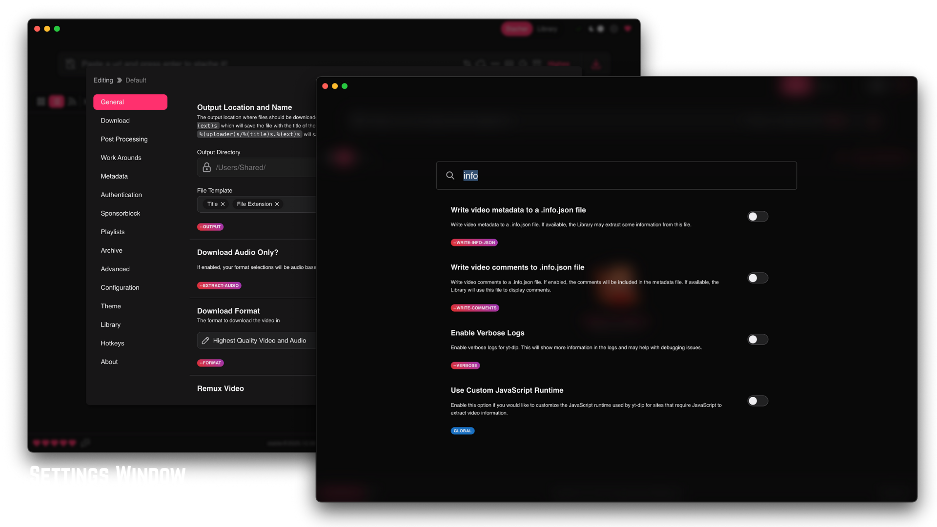 Stacher Interface Preview