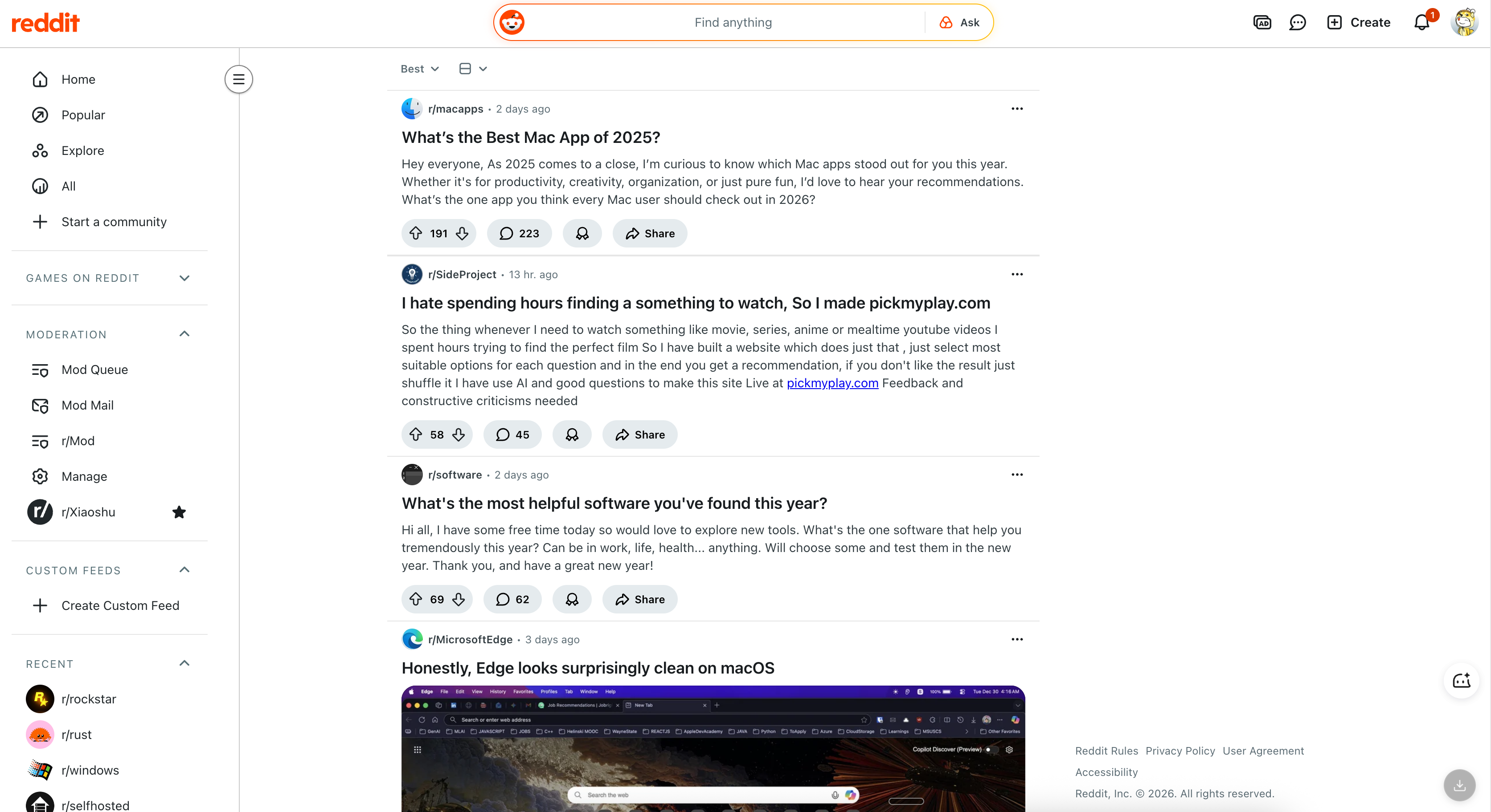 Free Reddit video downloader interface preview